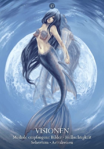 Buchcover und Innenansicht für das Buch: Oracle of the Mermaids