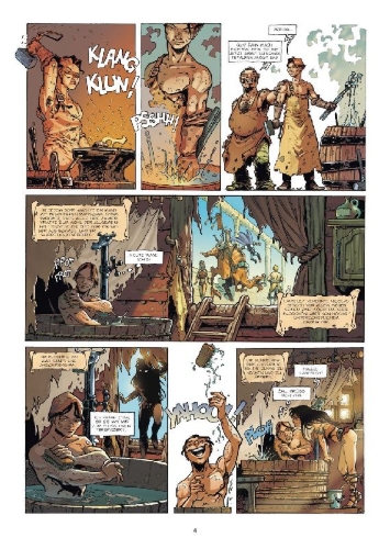 Buchcover und Innenansicht für das Buch: Lanfeust de Troy