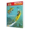 Buchcover und Innenansicht für das Buch: Spirou et les Hommes-bulles