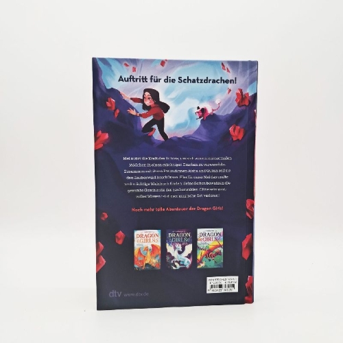 Buchcover und Innenansicht für das Buch: Dragon Girls - Mei, der Rubindrache