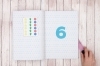 Buchcover und Innenansicht für das Buch: Mein Adventskalender zum Rätseln, Spielen und Basteln