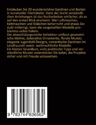Buchcover und Innenansicht für das Buch: Gehäkelte Gardinen 4