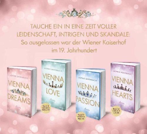Buchcover und Innenansicht für das Buch: Vienna Dreams