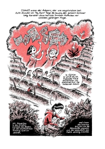 Buchcover und Innenansicht für das Buch: Ginsengwurzeln