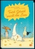 Buchcover und Innenansicht für das Buch: Trudel Gedudel purzelt vom Zaun