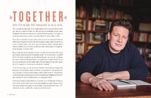 Buchcover und Innenansicht für das Buch: Together - Alle an einem Tisch