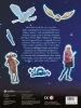Buchcover und Innenansicht für das Buch: Harry Potter: Der offizielle Glow-in-the-Dark-Stickerzauber
