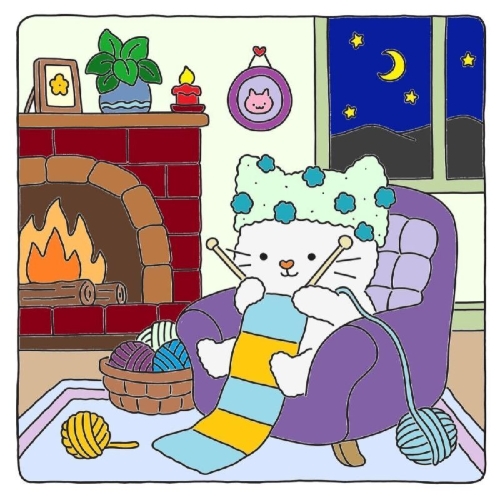 Buchcover und Innenansicht für das Buch: Fuzzy Friends