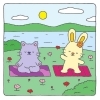 Buchcover und Innenansicht für das Buch: Fuzzy Friends