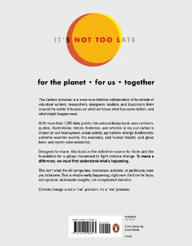Buchcover und Innenansicht für das Buch: The Carbon Almanac