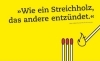 Buchcover und Innenansicht für das Buch: Zündstoff für Andersdenker