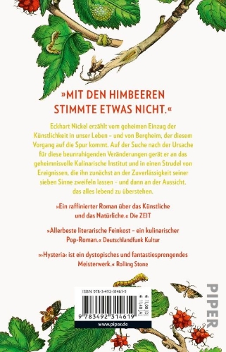 Buchcover und Innenansicht für das Buch: Hysteria