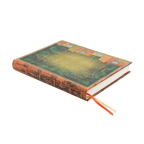 Buchcover und Innenansicht für das Buch: 12-Monatskalender 2027 Garcia Marquez, Hundert Jahre Einsamkeit Ultra Tagesüberblick