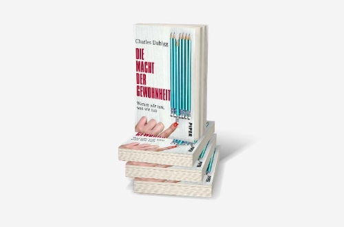 Buchcover und Innenansicht für das Buch: The Power of Habit