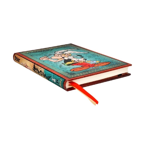Buchcover und Innenansicht für das Buch: 12-Monatskalender 2027 Asterix der Gallier Midi Horizontal