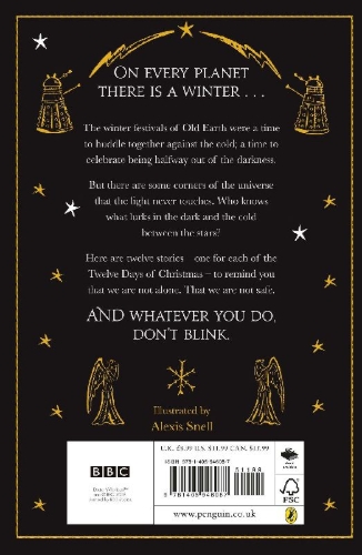 Buchcover und Innenansicht für das Buch: Doctor Who: Twelve Angels Weeping