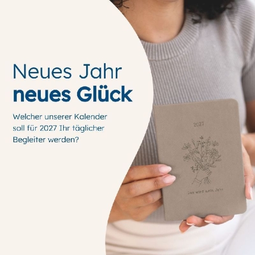 Buchcover und Innenansicht für das Buch: Terminplaner Lederlook 2027 Taupe