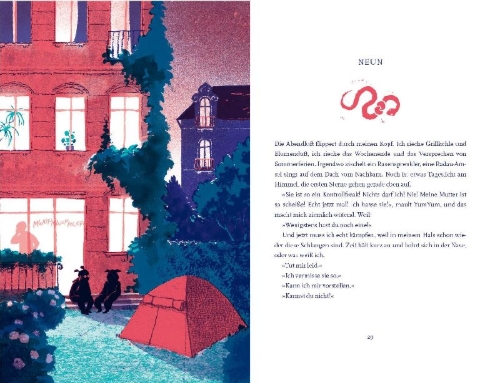 Buchcover und Innenansicht für das Buch: Himmelwärts