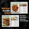 Buchcover und Innenansicht für das Buch: Ninja Heißluftfritteuse Rezeptbuch XXL: Für alle mit wenig Zeit - Mit vielfältigen einfachen Gerichten, Tipps & Tricks | Das Airfryer Kochbuch für die Dual Zone