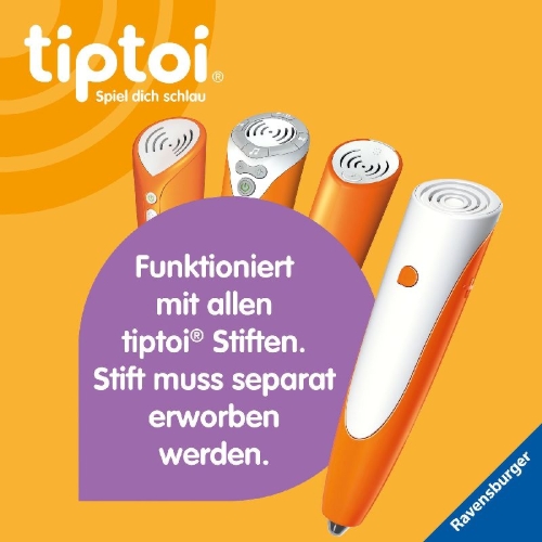 Buchcover und Innenansicht für das Buch: tiptoi® Wieso? Weshalb? Warum? - Unser Wald