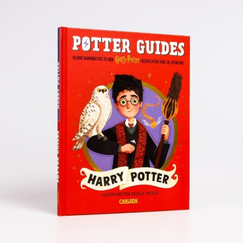 Buchcover und Innenansicht für das Buch: Pocket Potters. Little Guides to the Harry Potter Stories by J.K. Rowling: Harry Potter