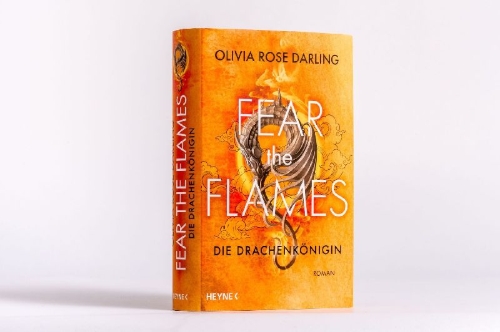 Buchcover und Innenansicht für das Buch: Fear the Flames