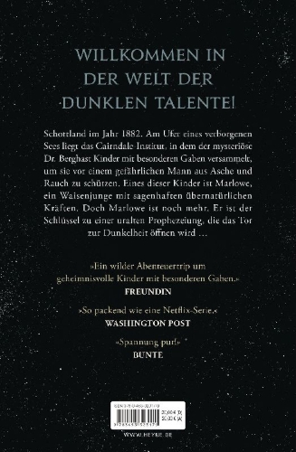 Buchcover und Innenansicht für das Buch: Ordinary Monsters - Talents Book 1