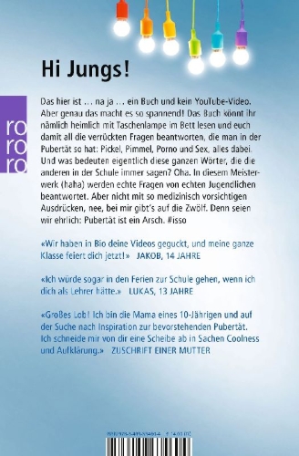 Buchcover und Innenansicht für das Buch: Jungsfragen