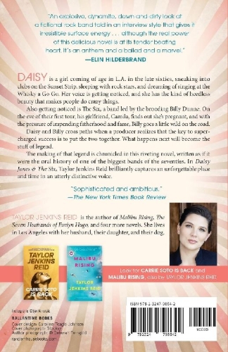 Buchcover und Innenansicht für das Buch: Daisy Jones & The Six
