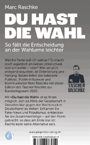 Buchcover und Innenansicht für das Buch: Du hast die Wahl