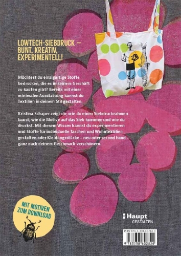 Buchcover und Innenansicht für das Buch: Einfach Siebdruck
