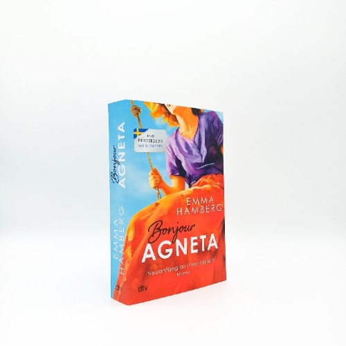 Buchcover und Innenansicht für das Buch: Je m'appelle Agneta