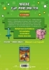 Buchcover und Innenansicht für das Buch: Math for Minecrafters: Word Problems Grades 3-4