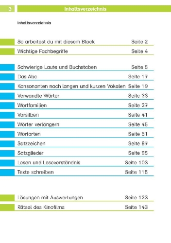 Buchcover und Innenansicht für das Buch: Die Deutsch-Helden: Deutsch-Testblock So gut bin ich! 3. Klasse
