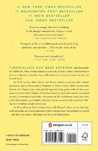 Buchcover und Innenansicht für das Buch: Everything Is Tuberculosis