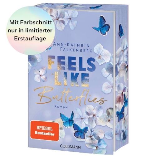 Buchcover und Innenansicht für das Buch: Feels like Butterflies
