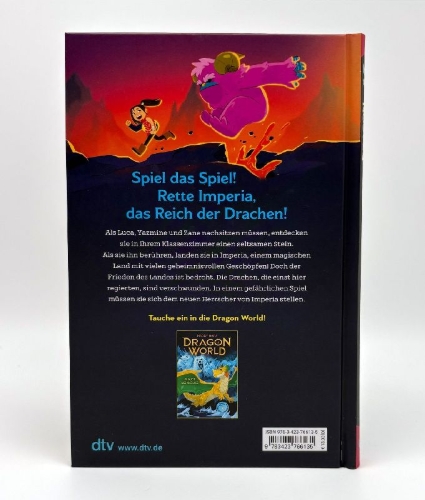 Buchcover und Innenansicht für das Buch: Dragon Games 1 - Thunder Egg