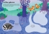 Buchcover und Innenansicht für das Buch: Mein Immer-wieder-Stickerbuch: Tierkinder