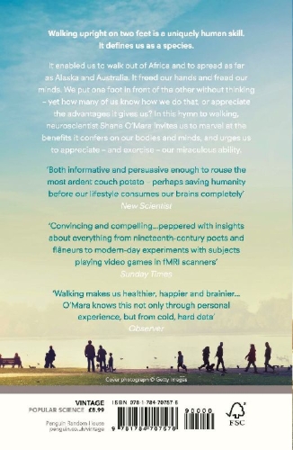 Buchcover und Innenansicht für das Buch: In Praise of Walking