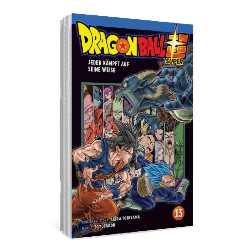 Buchcover und Innenansicht für das Buch: Dragon Ball Super