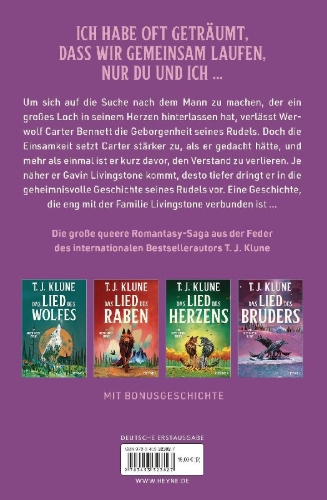 Buchcover und Innenansicht für das Buch: Brothersong -  Green Creek Book 4