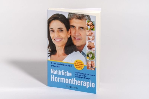 Buchcover und Innenansicht für das Buch: Natürliche Hormontherapie