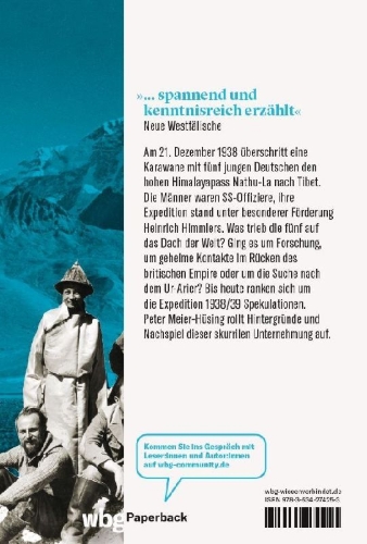 Buchcover und Innenansicht für das Buch: Nazis in Tibet