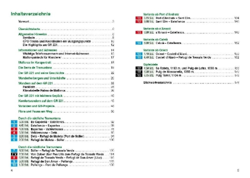 Buchcover und Innenansicht für das Buch: Mallorca GR 221