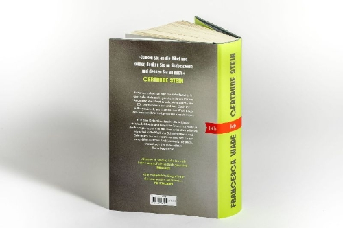 Buchcover und Innenansicht für das Buch: GERTRUDE STEIN: AN AFTERLIFE