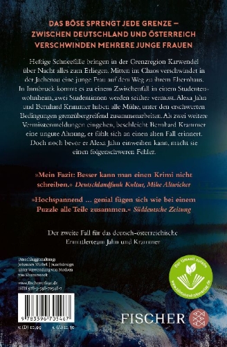 Buchcover und Innenansicht für das Buch: Grenzfall - Ihr Schrei in der Nacht