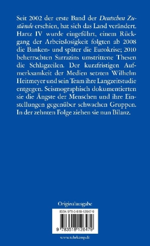 Buchcover und Innenansicht für das Buch: Deutsche Zustände Folge 10
