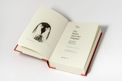 Buchcover und Innenansicht für das Buch: The Penguin Book of Penguins: An Expert's Guide to the World's Most Beloved Bird