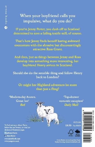 Buchcover und Innenansicht für das Buch: Highland Fling