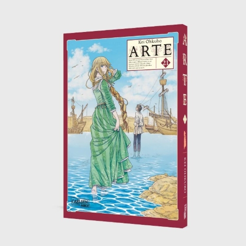 Buchcover und Innenansicht für das Buch: Arte